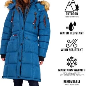 CANADA WEATHER GEAR Puffer Coat for Women- Insulated Winter Jacket NWT 1X